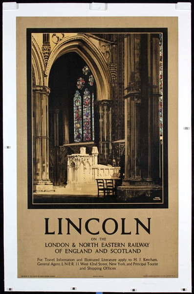 Lincoln - LNER by Fred Taylor, ca. 1928