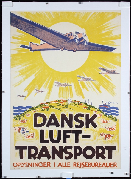 Dansk Luft-Transport by Axel Nygaard, ca. 1928