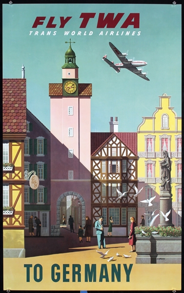 TWA - Germany by S. Greco, ca. 1955