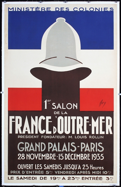 France d´Outre-Mer by Mory, 1935