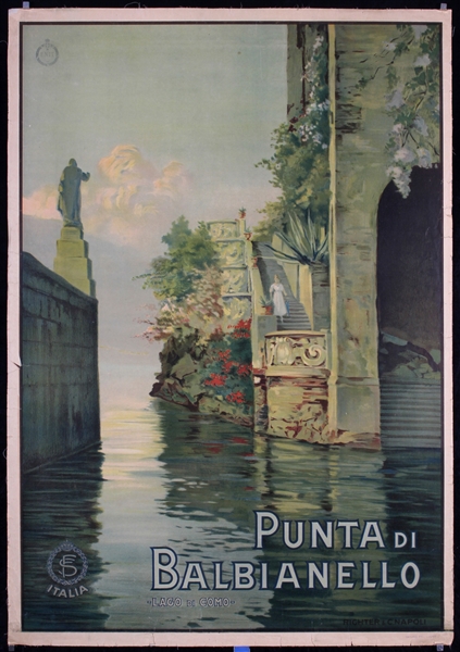 Punta di Balbianello - Lago di Coma by Anonymous - Italy, ca. 1928