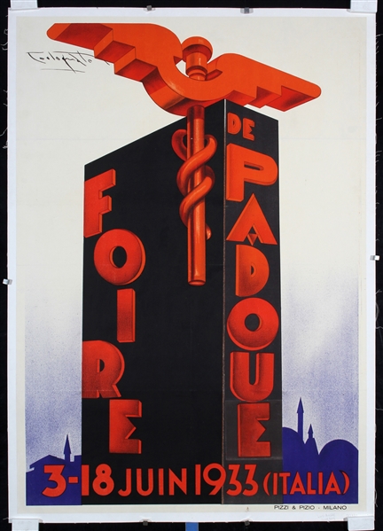 Foire de Padoue by Plinio Codognato, 1933