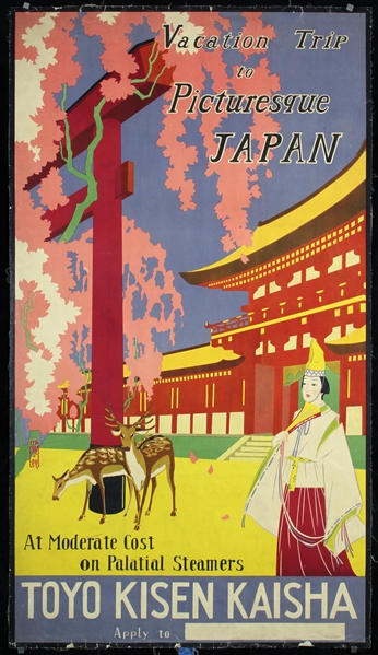 Picturesque Japan - Toyo Kisen Kaisha by Anonymous - Japan, ca. 1928