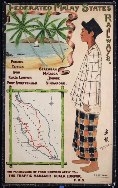 Federal Malay States Railways by W Stirling, ca. 1920