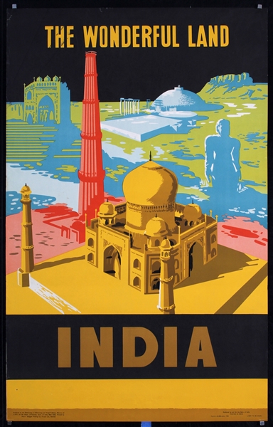 India - The Wonderful Land by Anonymous, 1958