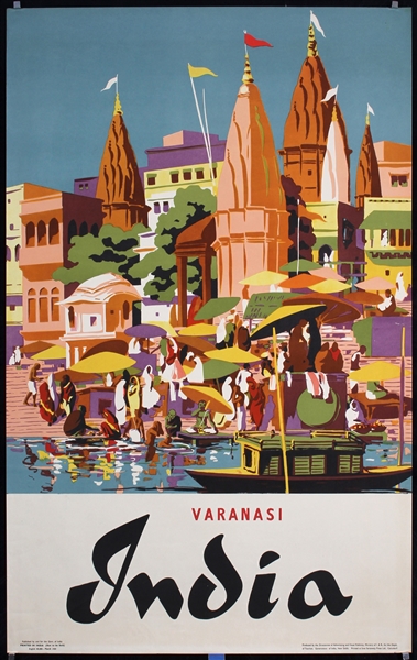 India - Varanasi by Anonymous - India, 1959