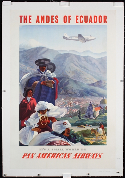 Pan American - The Andes of Ecuador by Paul George Lawler, ca. 1938