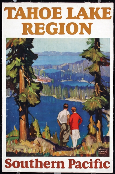 Southern Pacific - Tahoe Lake Region by Maurice Logan, 1927