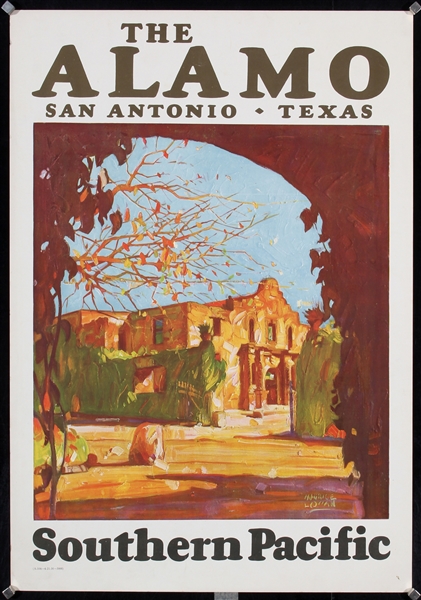 Southern Pacific - The Alamo by Maurice Logan, 1930