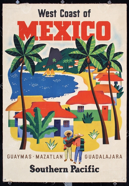 Southern Pacific - West Coast of Mexico by Ray Bethers, ca. 1936