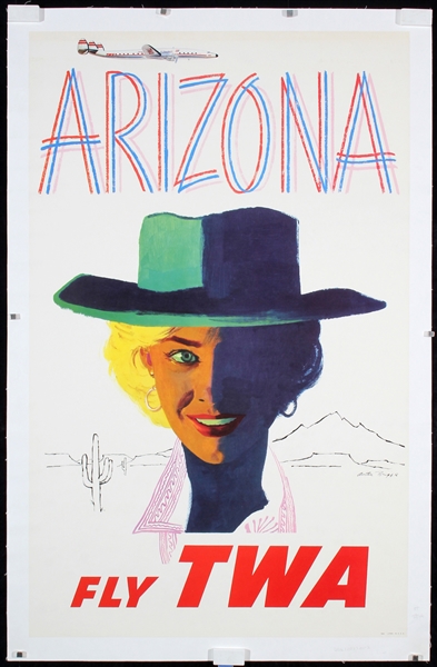 TWA - Arizona by Austin Briggs, ca. 1958