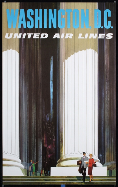 United Air Lines - Washington, D.C. by Anonymous - USA, ca. 1960