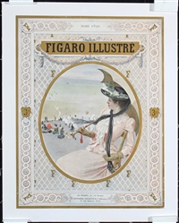 Le Figaro (2 Magazine Covers) by Anonymous, 1890