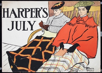 Harpers July by Edward Penfield, 1897