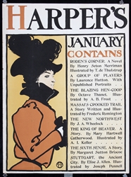 Harpers January by Edward Penfield, 1898