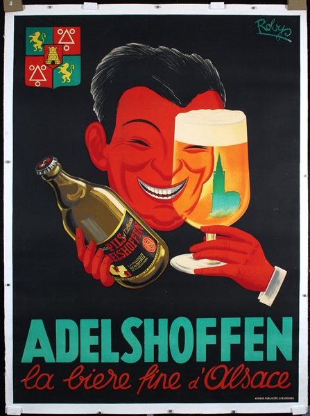 Adelshoffen - la biere fine dAlsace by (Robert Wolff) Robys, ca. 1930