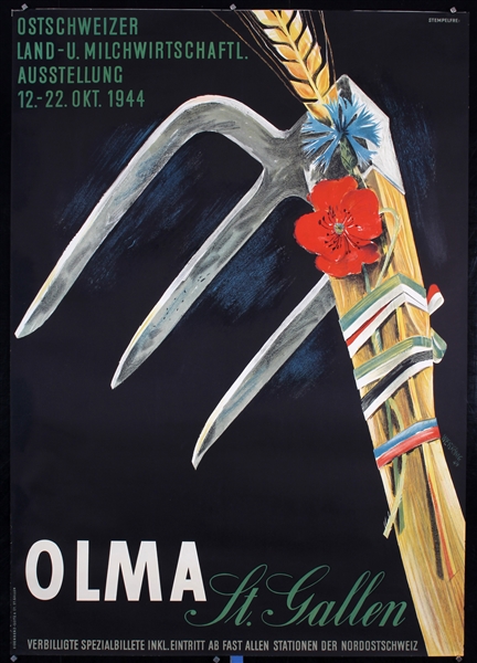 Olma - St. Gallen by Werner Weiskönig, 1944