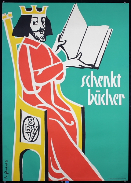 Schenkt Bücher by Pierre Gauchat, 1951