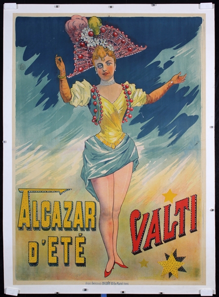 Alcazar d´Été - Valti by Anonymous, ca. 1890