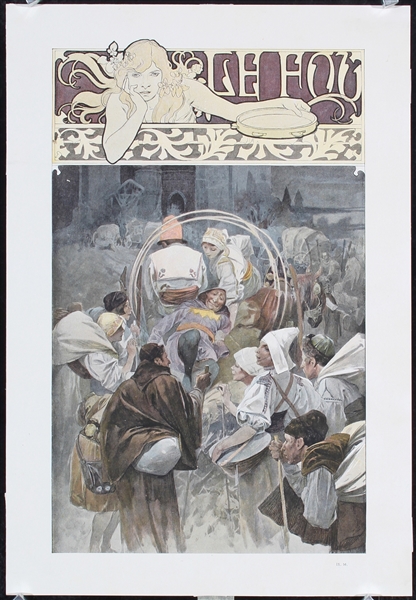 Le Fou (Figaro Illustré) by Alfons Maria Mucha, 1897