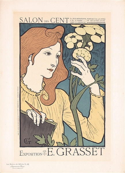 Salon Des Cent (Maitre) by Eugène Grasset, 1898