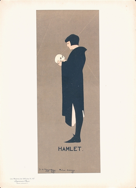 Hamlet (Maitre) by Brothers Beggarstaff, 1898