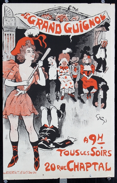 Le Grand Guignol by Jules-Alexandre Grün, 1897