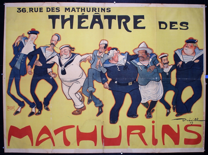 Theatre des Mathurins by Dréville Dréville, 1907