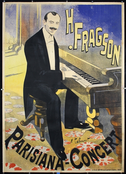 H. Fragson - Parisiana-Concert by Emile Tabouret, ca. 1910