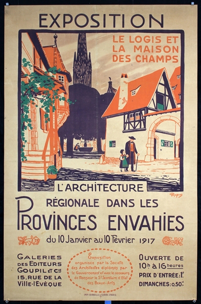 Exposition - LArchitecture by Henri Rapin, 1917