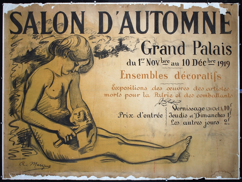 Salon dAutomne by Albert Marque, 1919