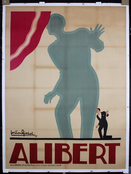 Alibert by Gaston Girbal, 1928