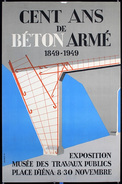 Cent Ans de Béton Armé by Pierre Faucheux, 1949