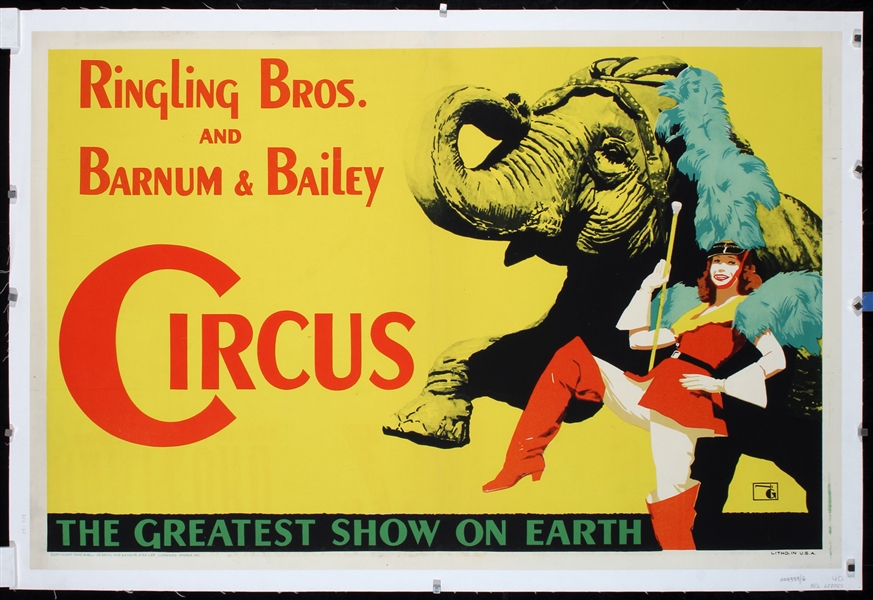 Ringling Bros and Barnum & Bailey Circus by Norman Bel Geddes, 1942