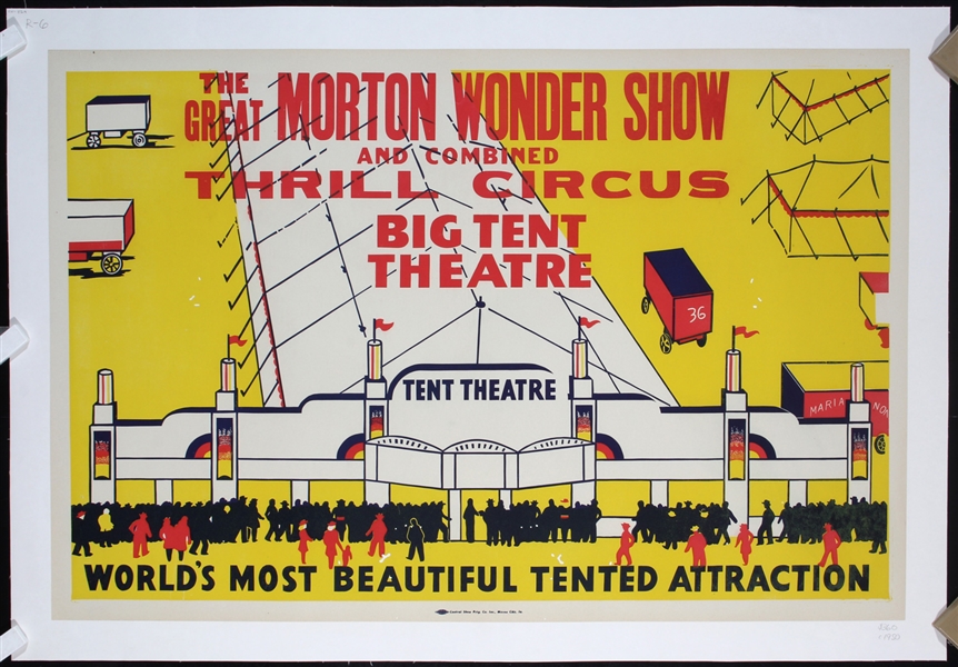 The Great Morton Wonder Show by Anonymous, ca. 1950