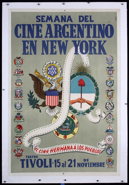 Semana del Cine Argentino en New York by Ventuzi Ventuzi, ca. 1950