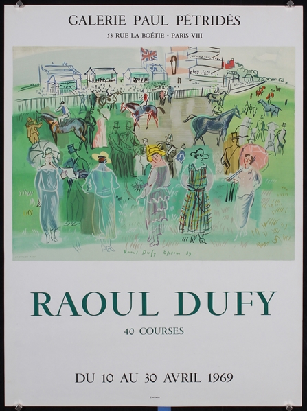 Raoul Dufy - Galerie Paul Petrides by Raoul Dufy, 1969