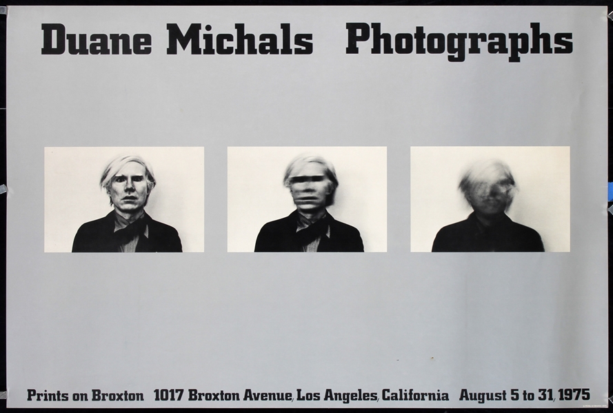 Duane Michals - Photographs (Andy Warhol) by Andy Warhol, 1975