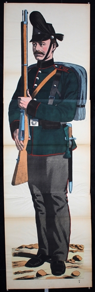 Wissembourg - Infantry Soldier (#161) by Anonymous, ca. 1890