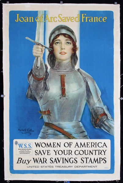 Joan of Arc Saved France by William Haskell Coffin, 1918