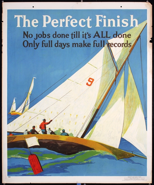 The Perfect Finish by Frank Beatty, 1929