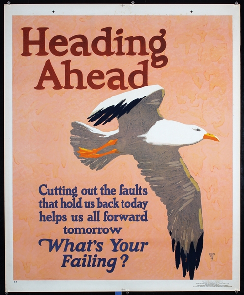 Heading Ahead by Henry Lee, Jr., 1929