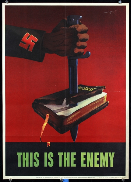 This is the Enemy (+ 1 Poster) by Anonymous, 1943