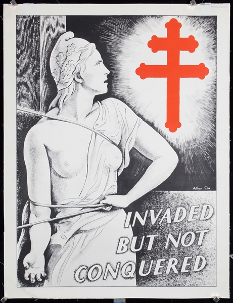 Invaded but not conquered by Allyn Cox, ca. 1943