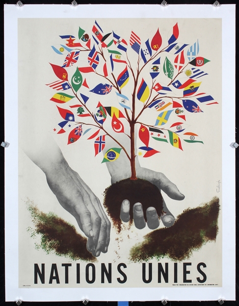 Nations Unies by Henri Eveleigh, 1947