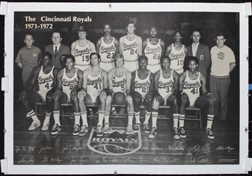 The Cincinnati Royals 1971-1972 by Knarr / Pence Jr., 1972