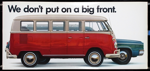 We dont put on a big front (VW) by Anonymous, ca. 1970