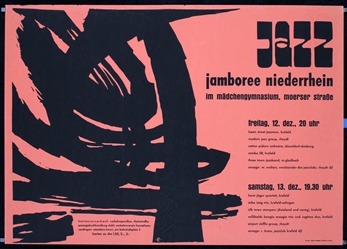 Jazz - Jamboree Niederrhein by Monogr.  e, ca. 1958