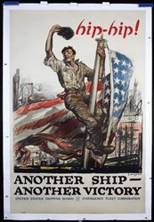 Another Ship Another Victory - Hip-Hip by George Hand Wright, ca. 1918