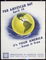 Pan American Day - Its Your America by W. Childress, 1952